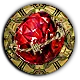 Cast when Damage Taken Support support gem artwork