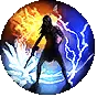 Elemental Focus support gem artwork