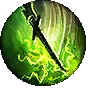 Lightning Penetration support gem artwork