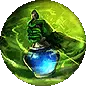 Mana Bounty support gem artwork