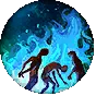 Wildfire support gem artwork